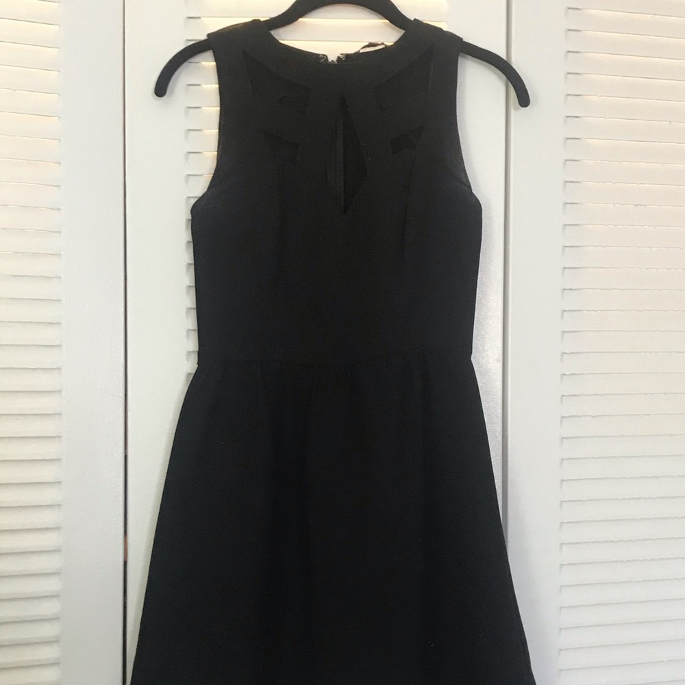 Black cocktail dress